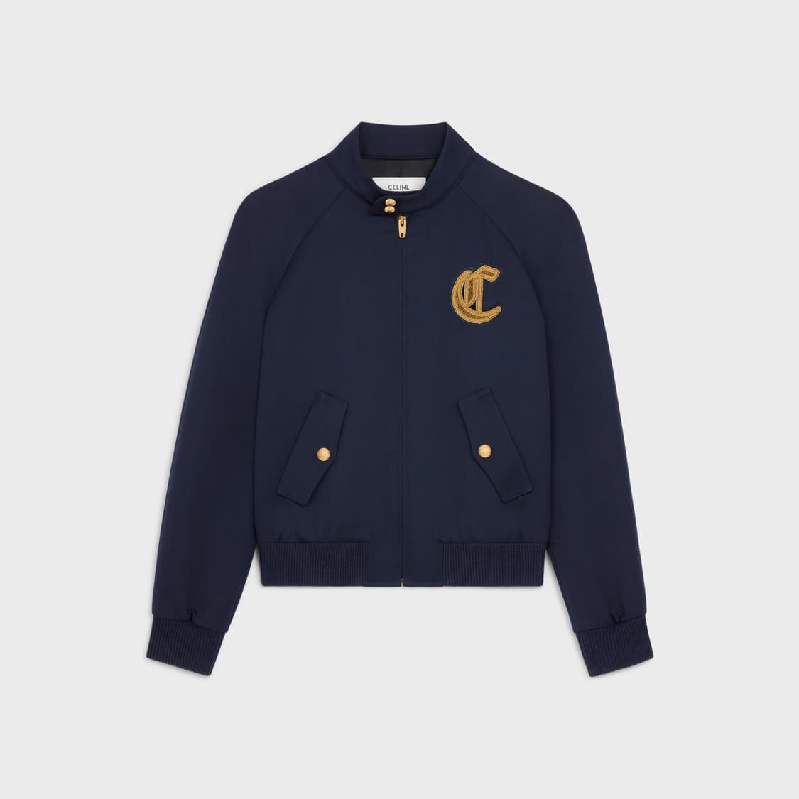 [라이즈 원빈님 착용] 셀린느 25ss 클래식 로고 블루종 자켓 상품이미지4