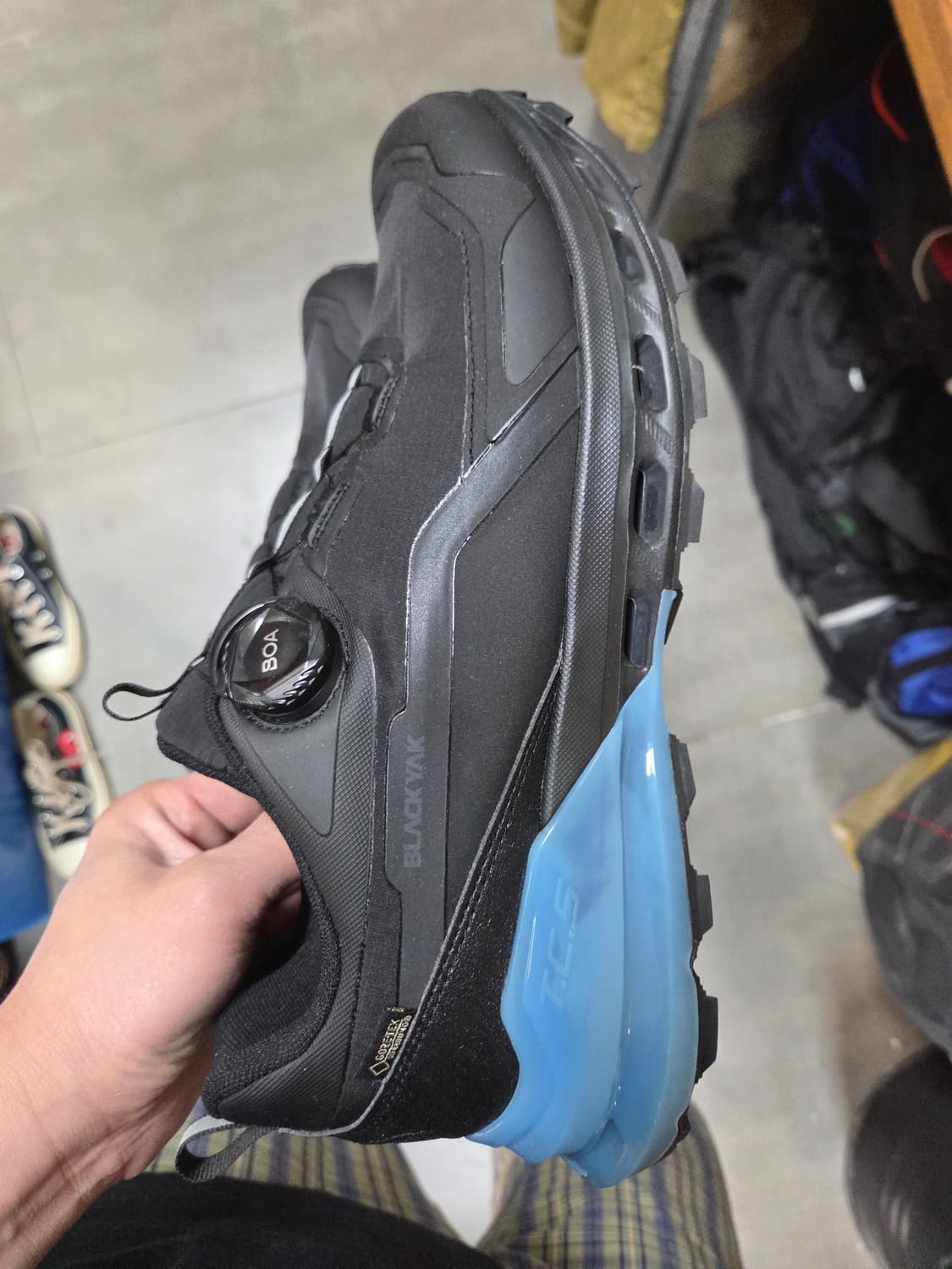 블랙야크 고어텍스 보아 다이얼 트레킹화 280 상품이미지8