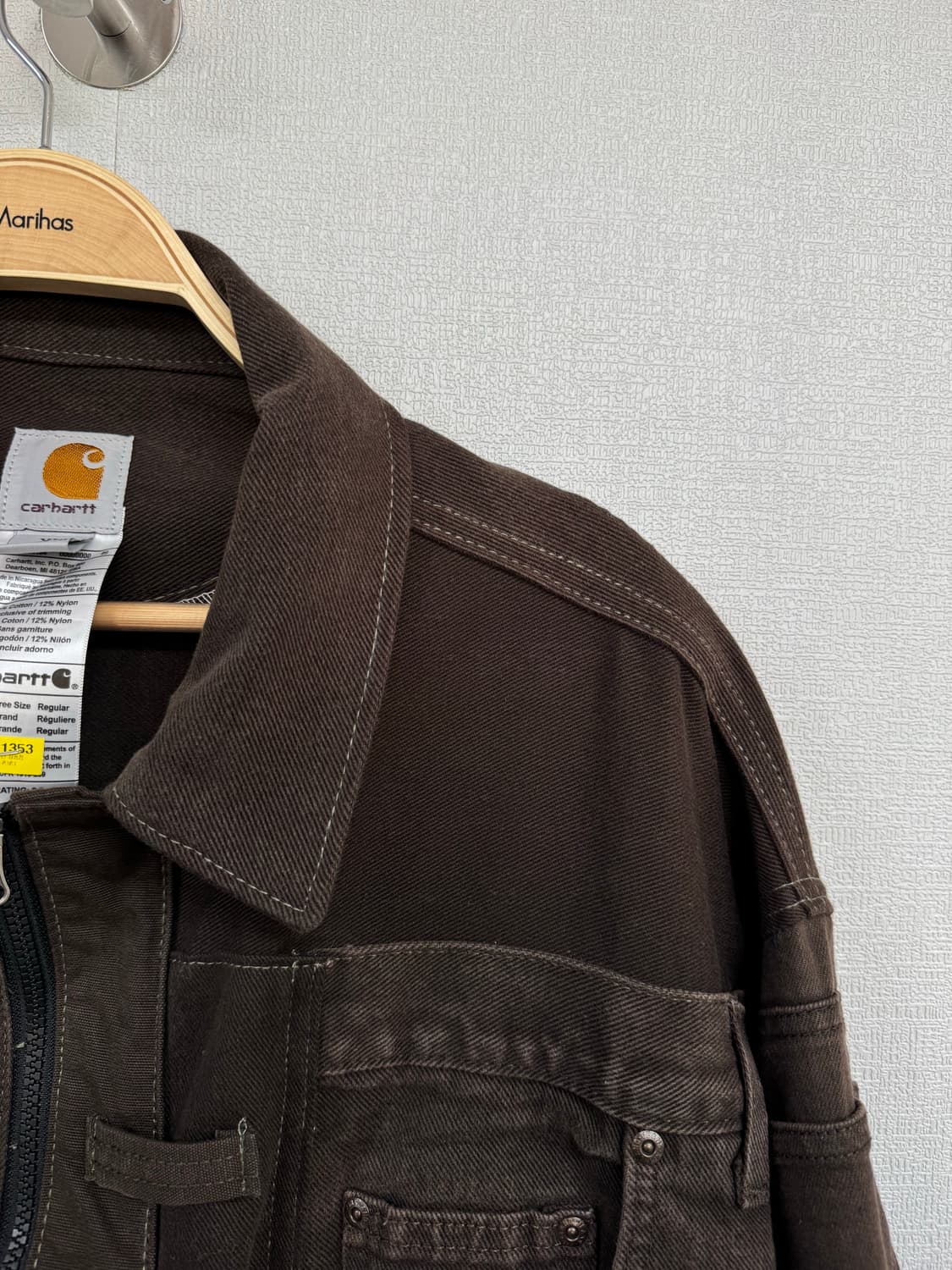 칼하트 데님리폼 자켓 상품이미지2