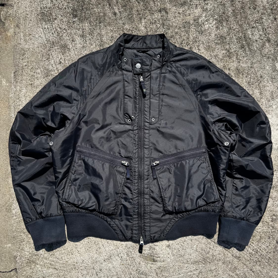 [XL] 00s Armani Jeans 알마니진 테크니컬 봄버 자켓 상품이미지2