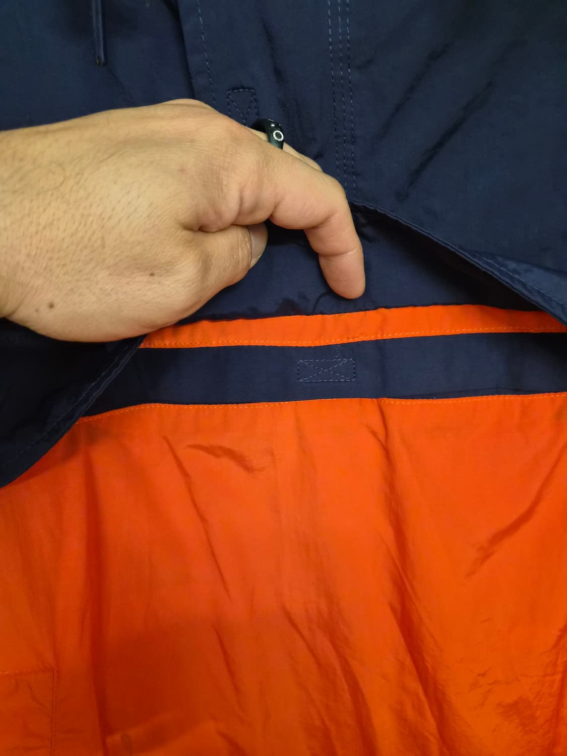 L/105) 폴로 랄프로렌 빅로고 배색 아노락 점퍼 팝니다 상품이미지3