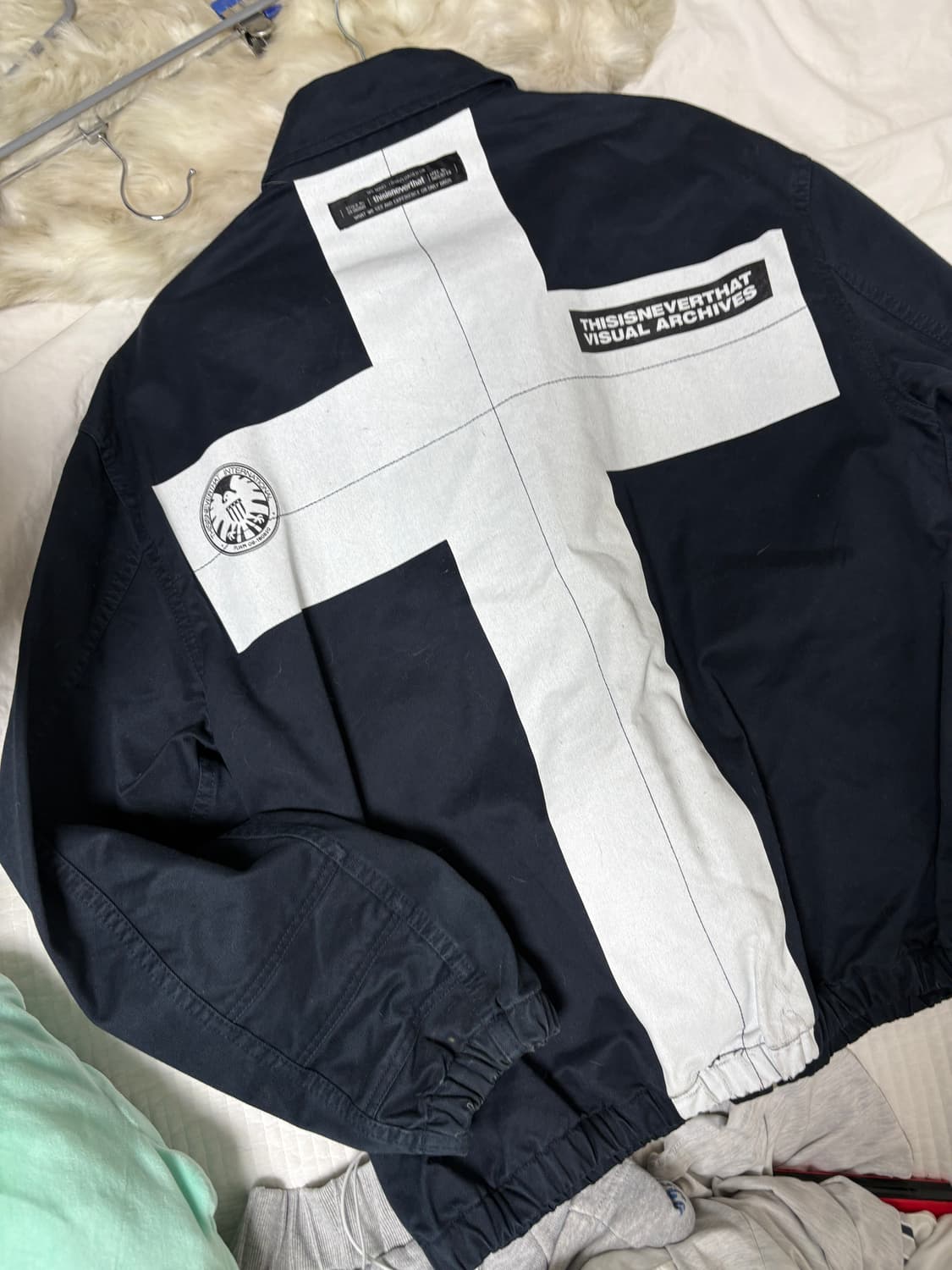 디스이즈네버뎃 텐집 블루종 자켓 상품이미지2