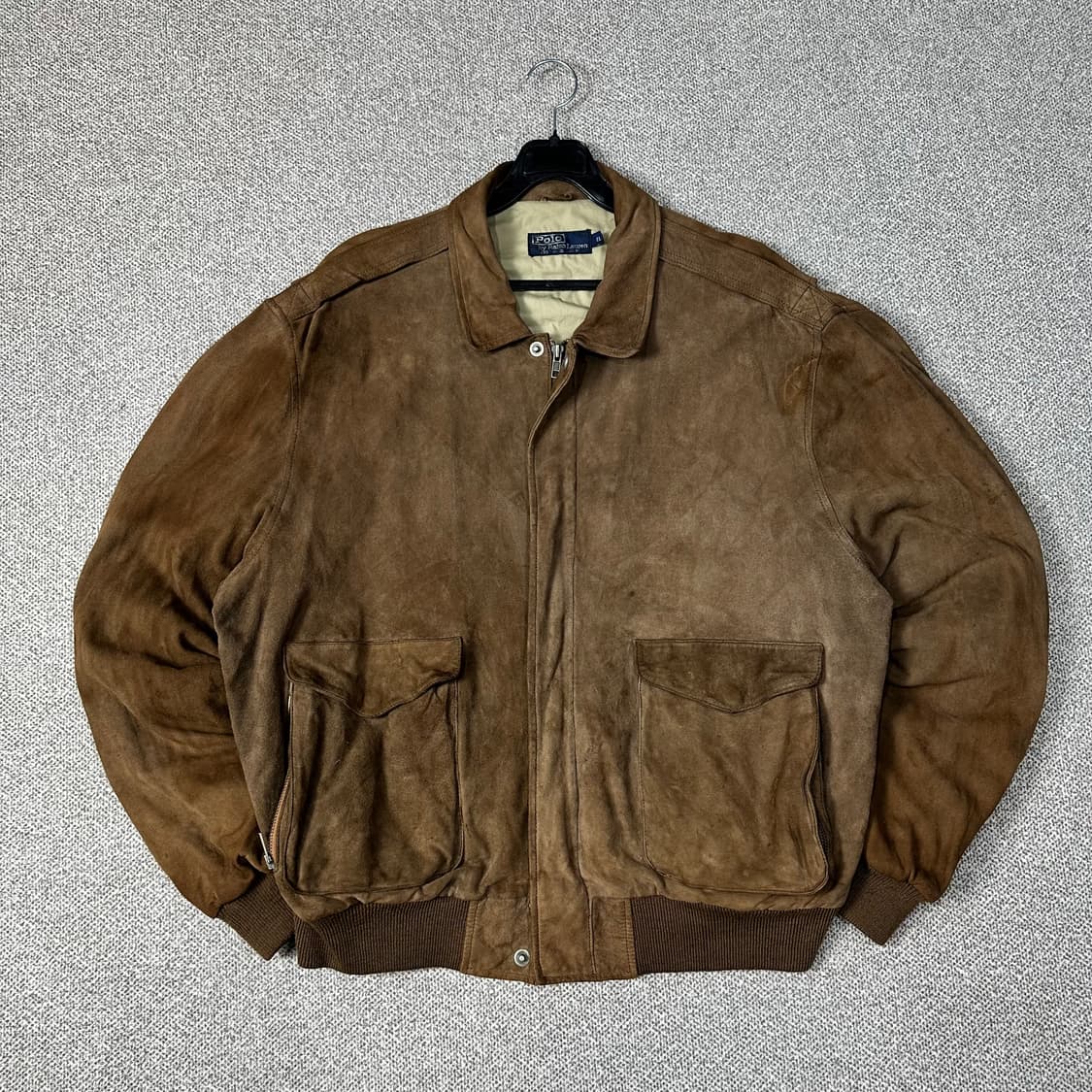 폴로 80‘s 스웨이드 자켓 상품이미지1