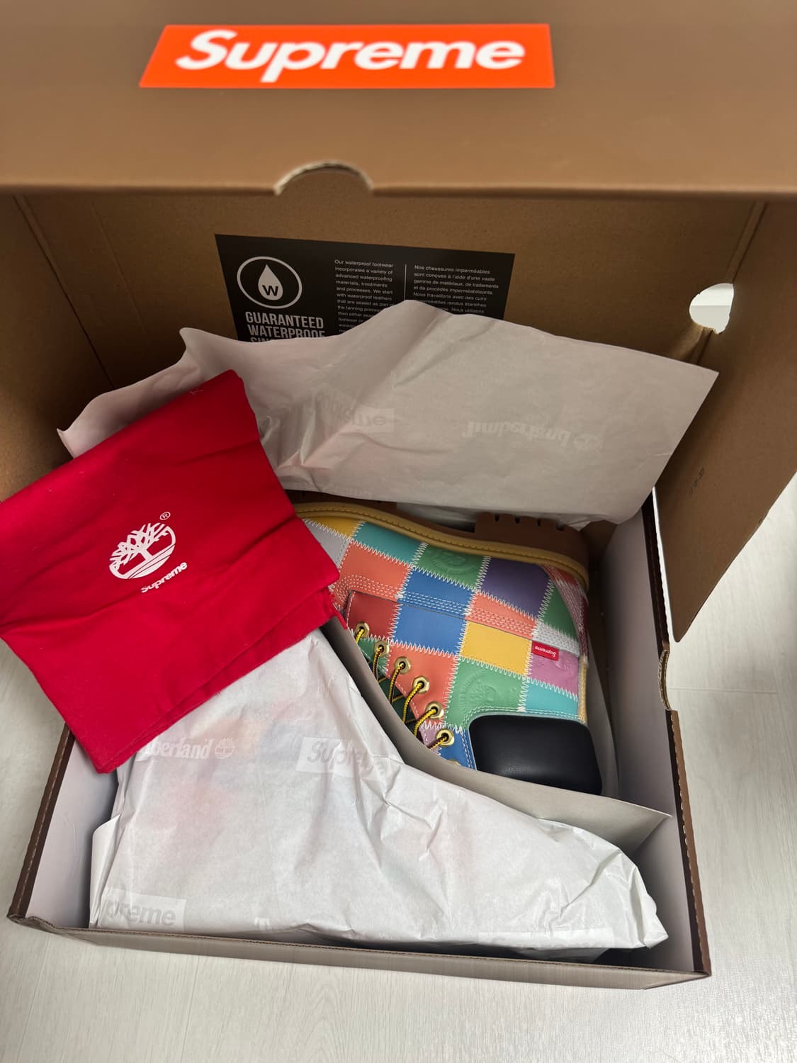 슈프림 팀버랜드6인치부츠 상품이미지1