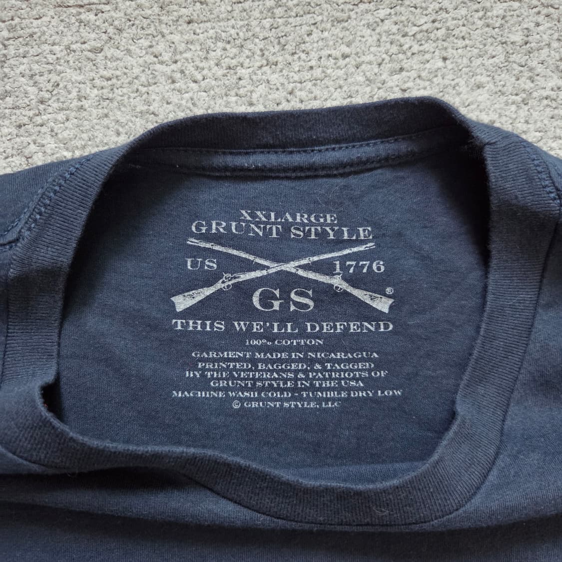 Grunt Style 빈티지 반팔 티셔츠 XL-2XL(105-110) 상품이미지4