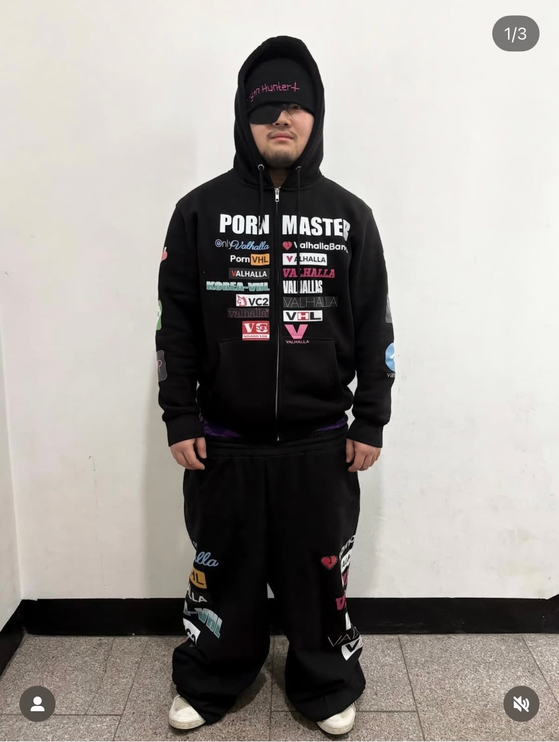 Porn master 후드 상품이미지2