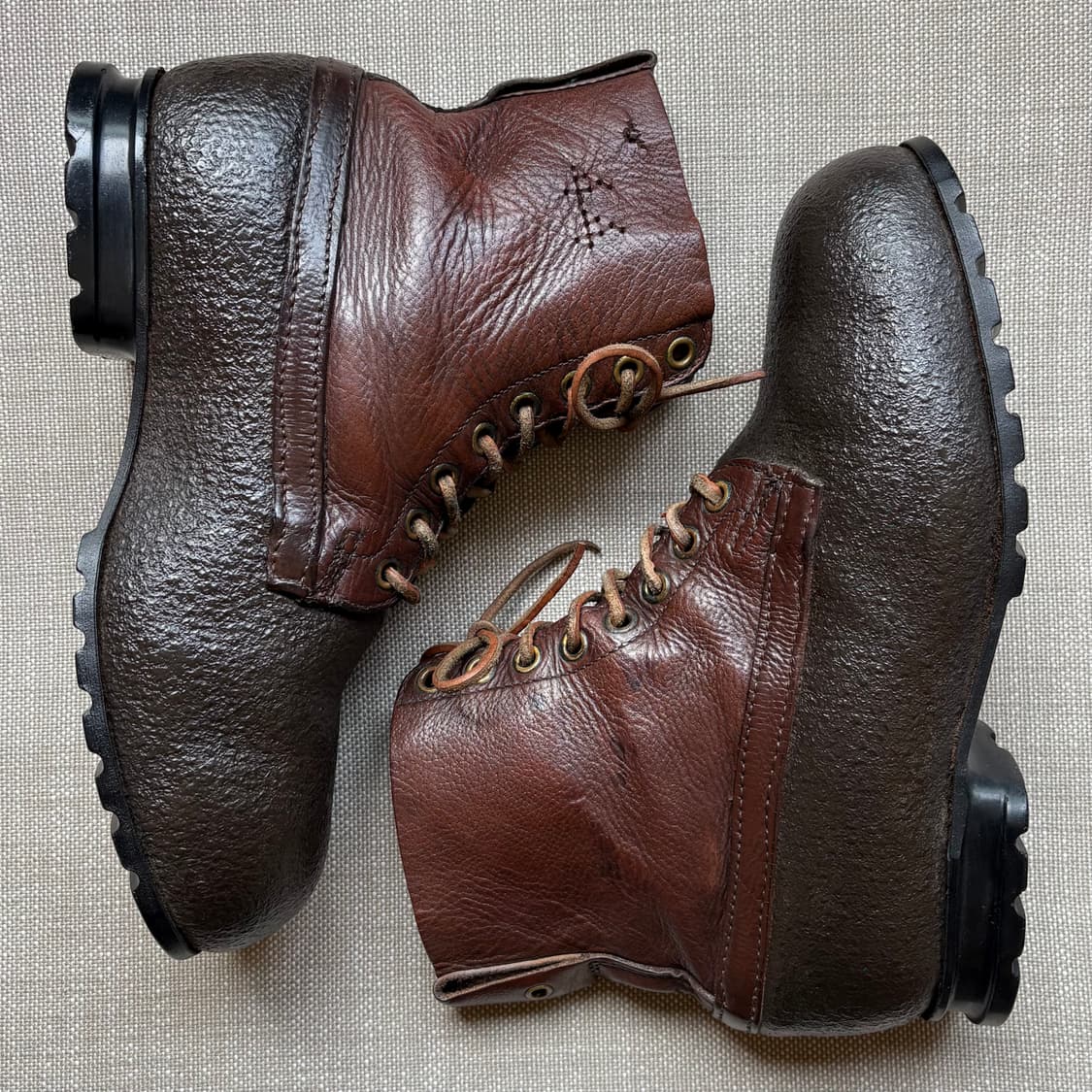 [43B] 40s WWll Swedish Army 컴뱃 부츠 상품이미지6