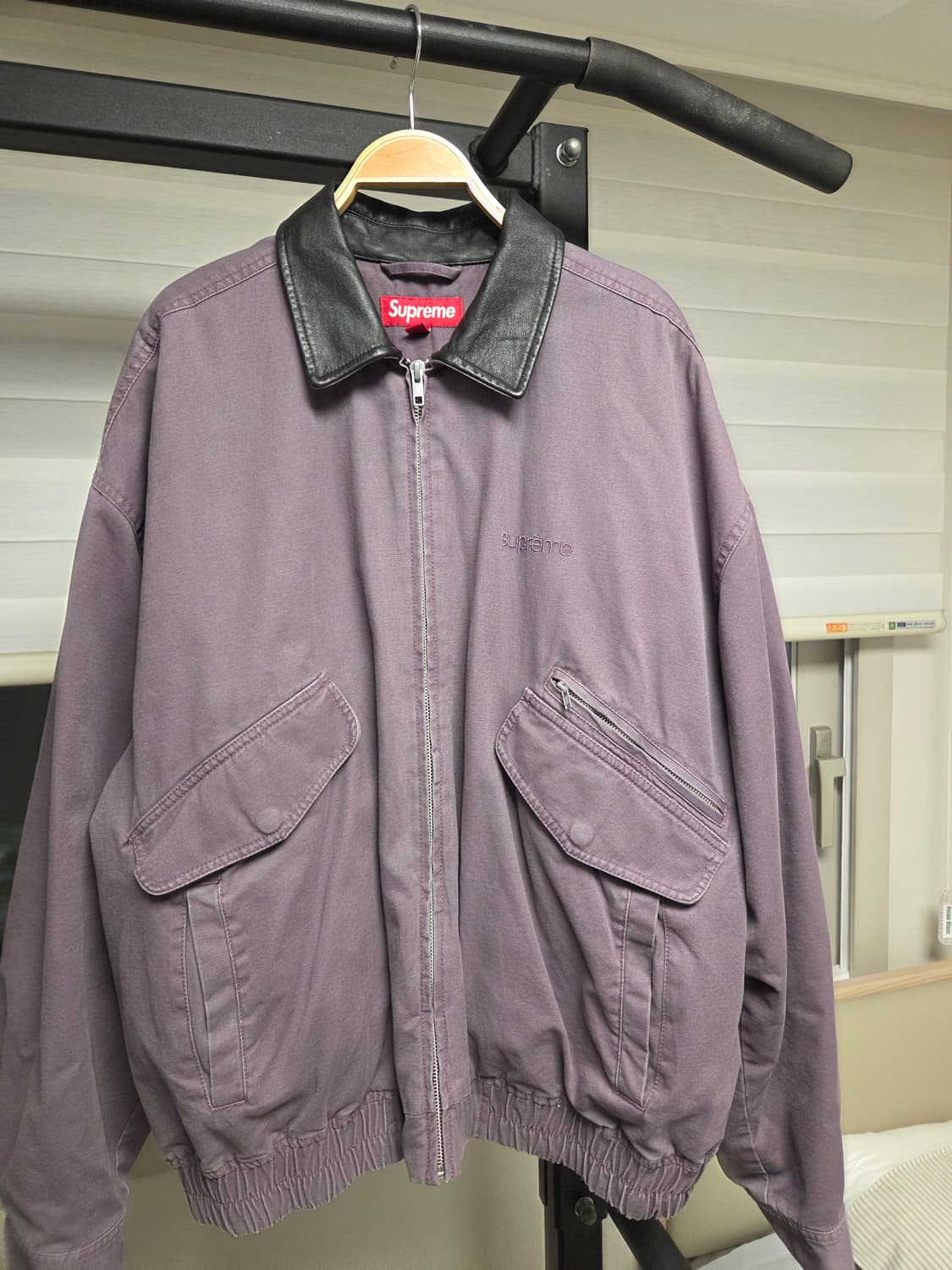 슈프림 레더 칼라 유틸리티 자켓 더스티 퍼플  L 상품이미지2