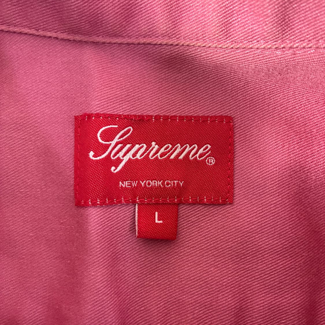 Supreme 슈프림 17F/W Zapata 로즈핑크 워크 셔츠 상품이미지5