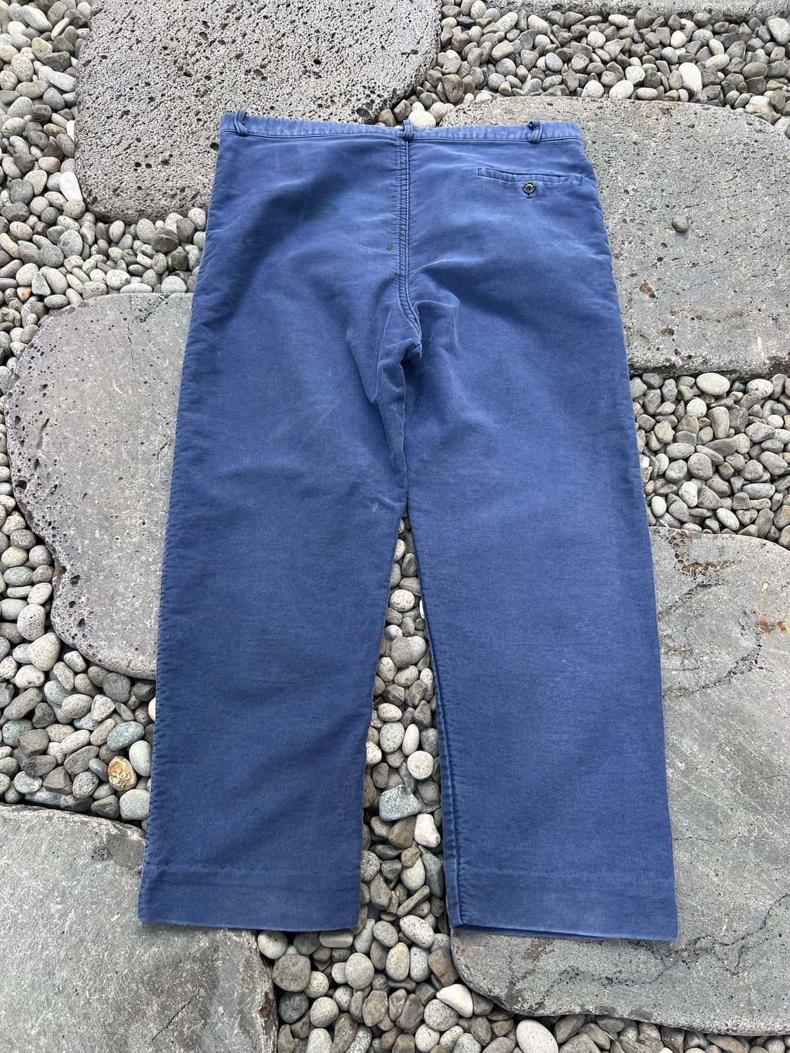 (36인치)OLD VINTAGE FADED BLUE 몰스킨워크팬츠 상품이미지2