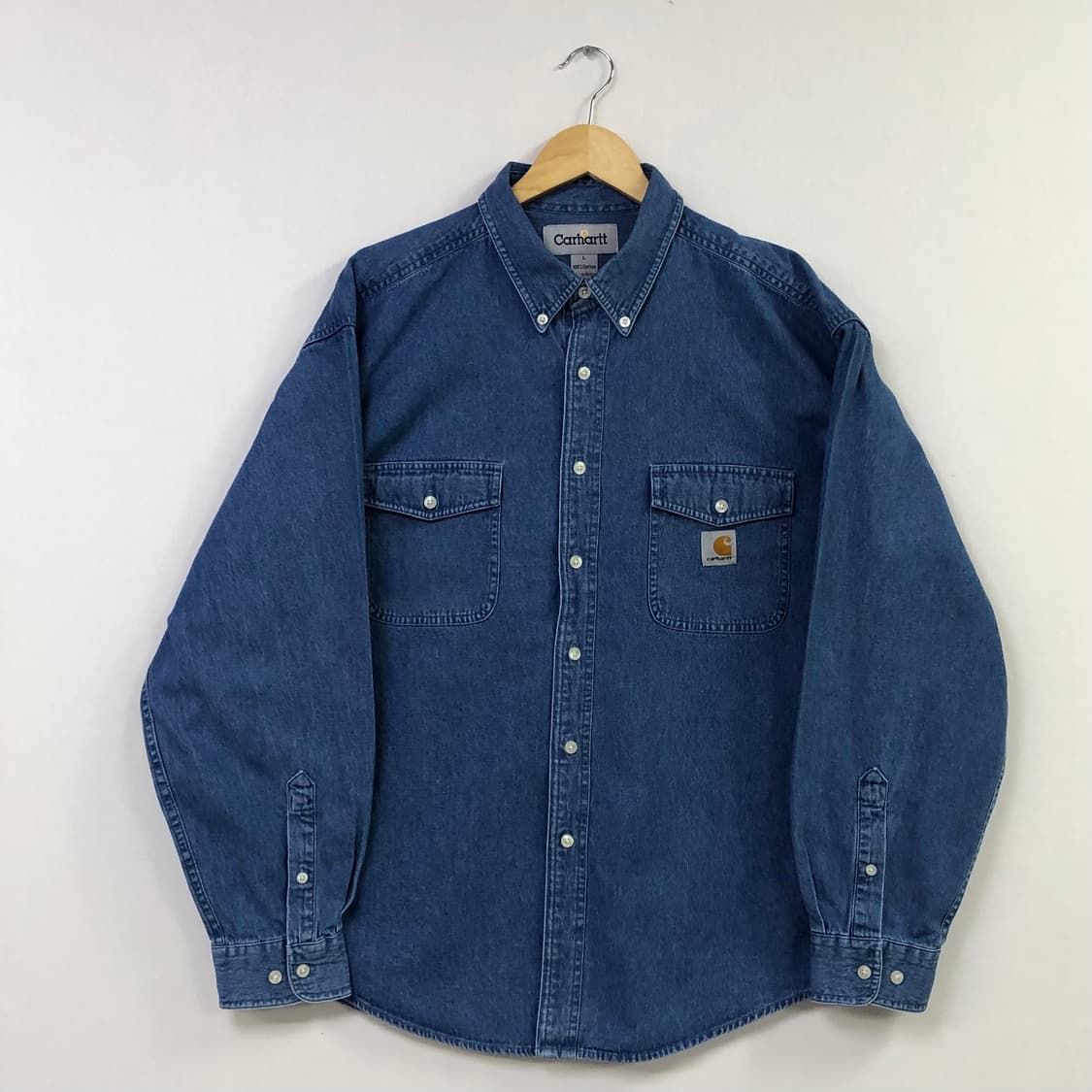 105 칼하트 데님 셔츠 상품이미지2