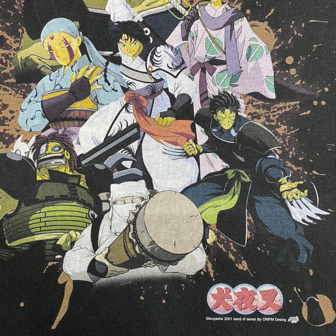 이누야샤 칠인대 부틀렉 애니메이션 티셔츠 상품이미지6