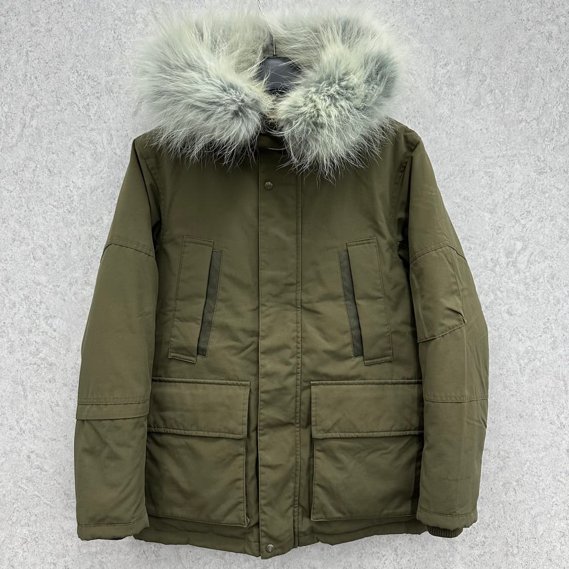 95 라이풀 남자 라쿤퍼 덕다운 패딩 상품이미지1