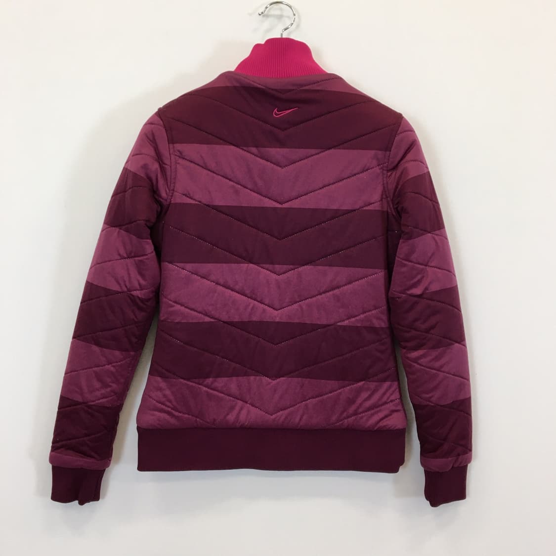 나이키 퍼플 컬러블록 스우시 패딩 M 상품이미지3