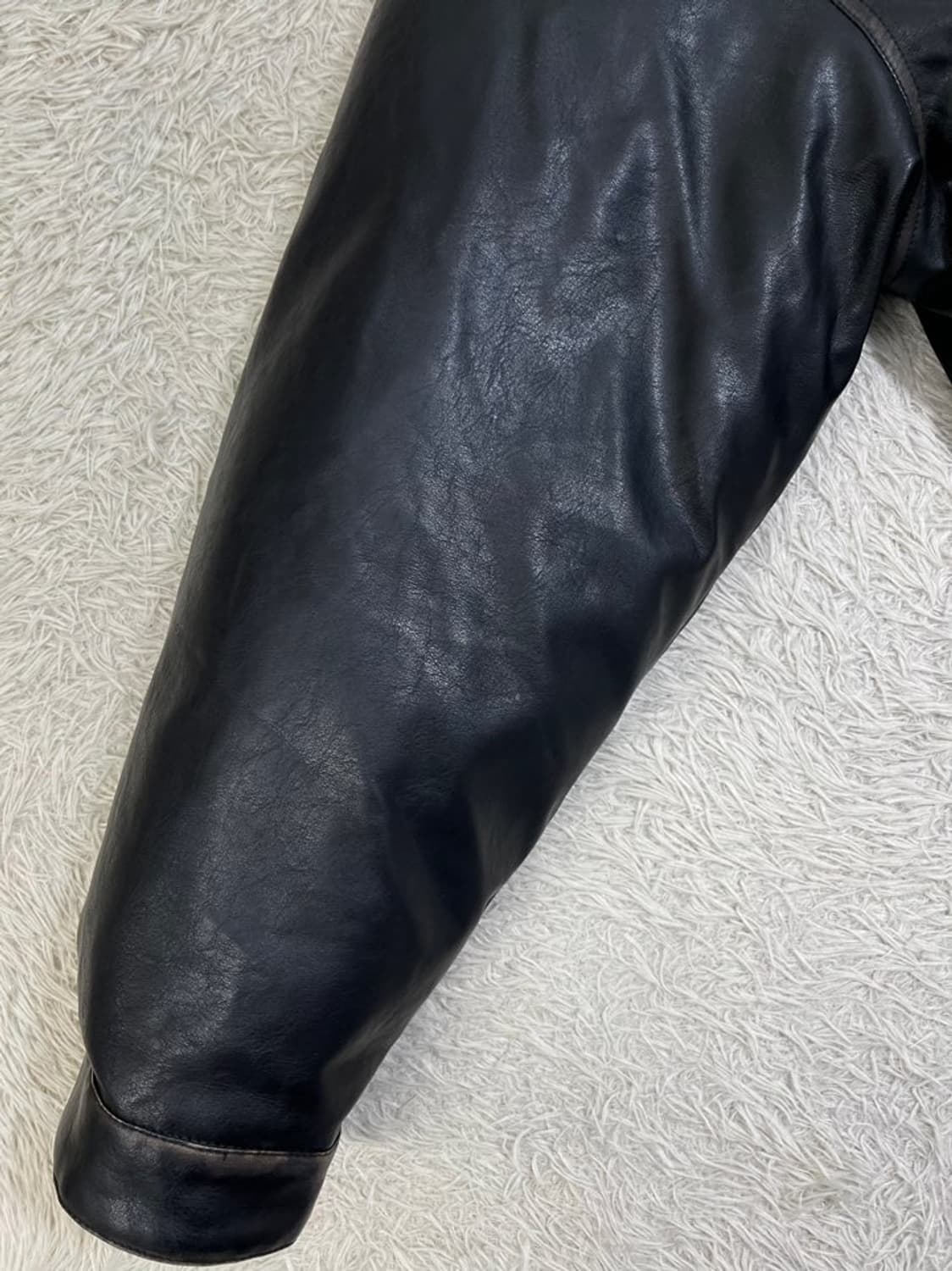 라퍼지스토어 덕다운 레더 푸퍼 패딩/#2717 상품이미지3