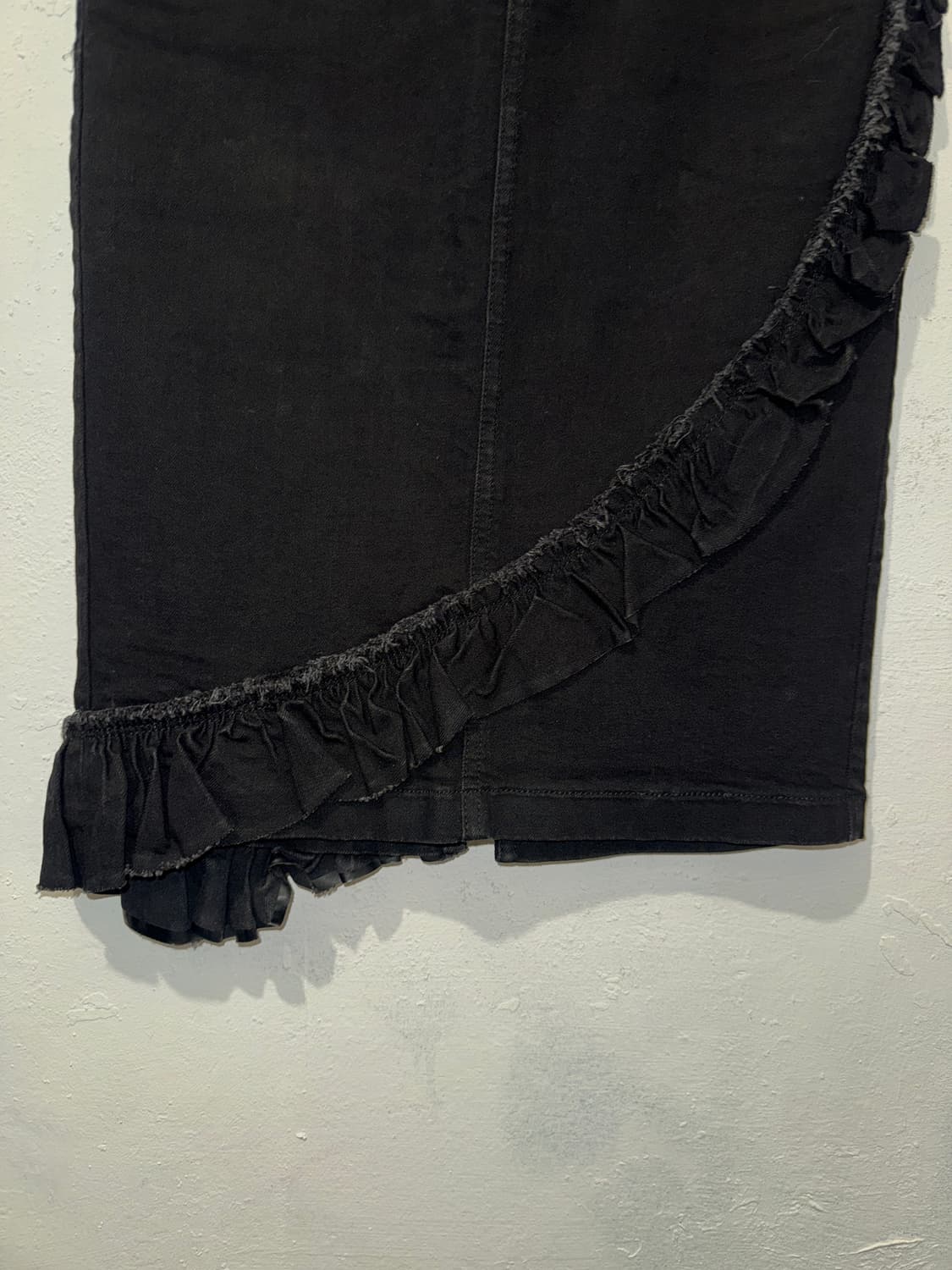 디젤 프릴 데님 스커트 상품이미지4