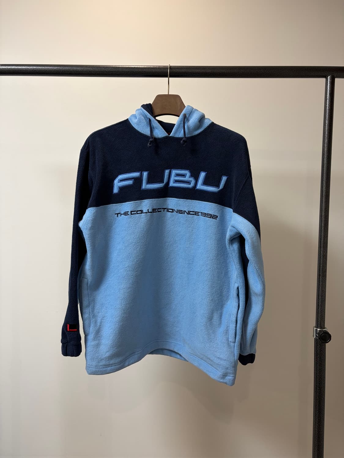 (95) Fubu 후부 올드스쿨 힙합 후리스 후드 상품이미지1