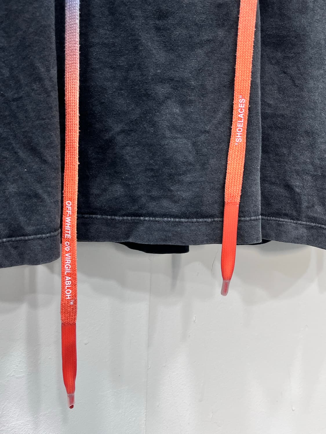 오프화이트 하드코어 카라바 레이어드 워싱 후드티 M 상품이미지5