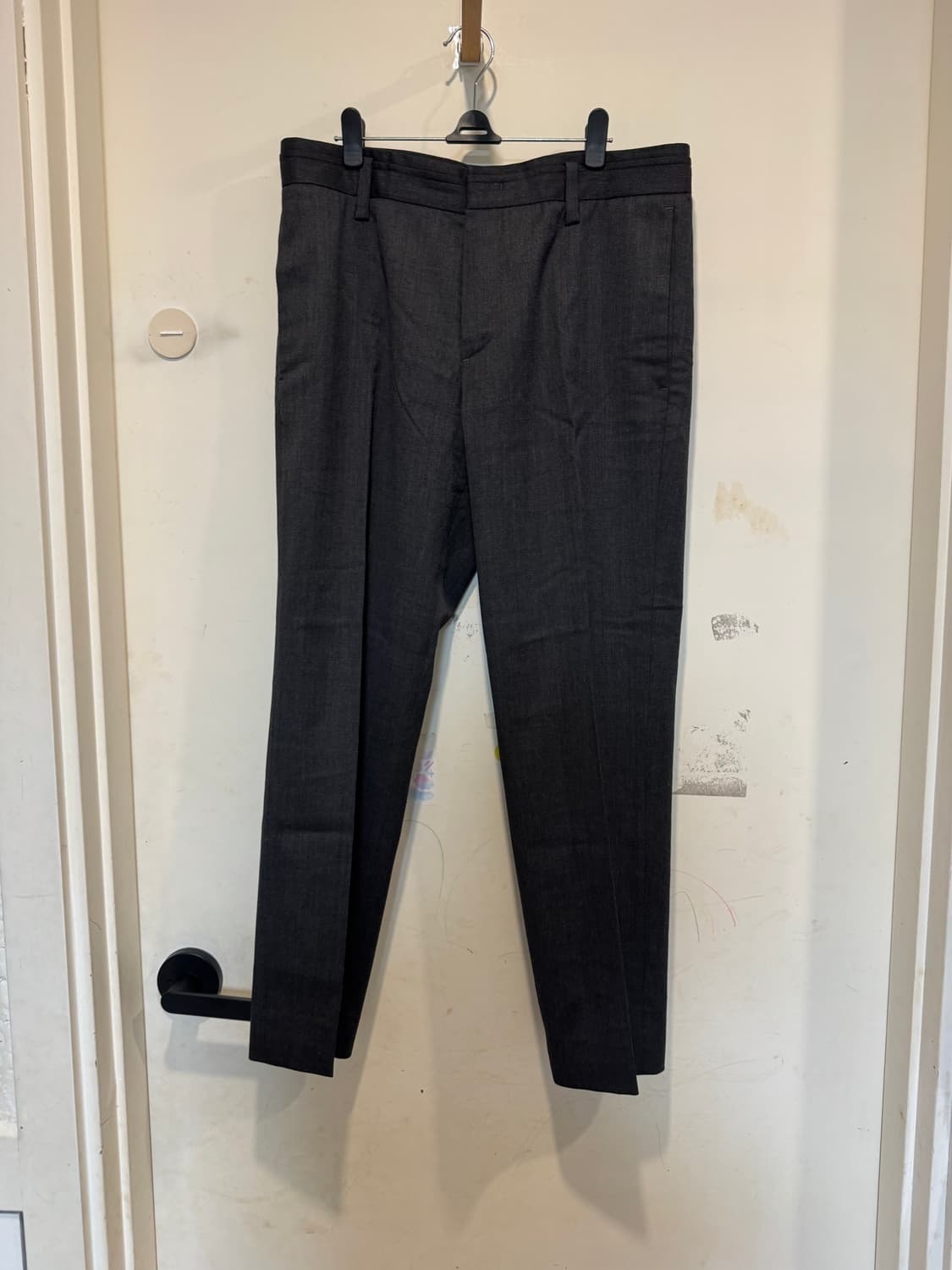 시스템 옴므 그레이 슬랙스 상품이미지1