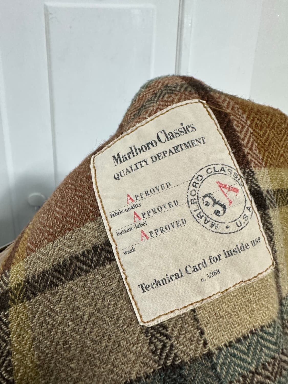 말보로클래식 레더 카라 데님 트러커자켓 상품이미지5