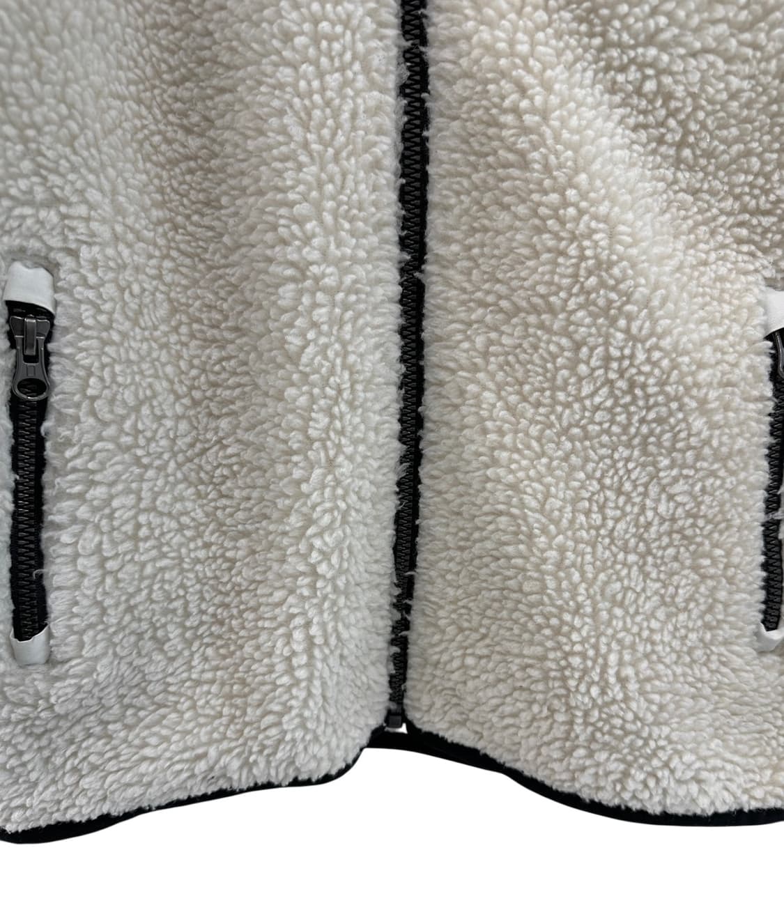 내셔널지오그래픽 뽀글이 기모 후리스 플리스 집업 아이보리 (S) 상품이미지5