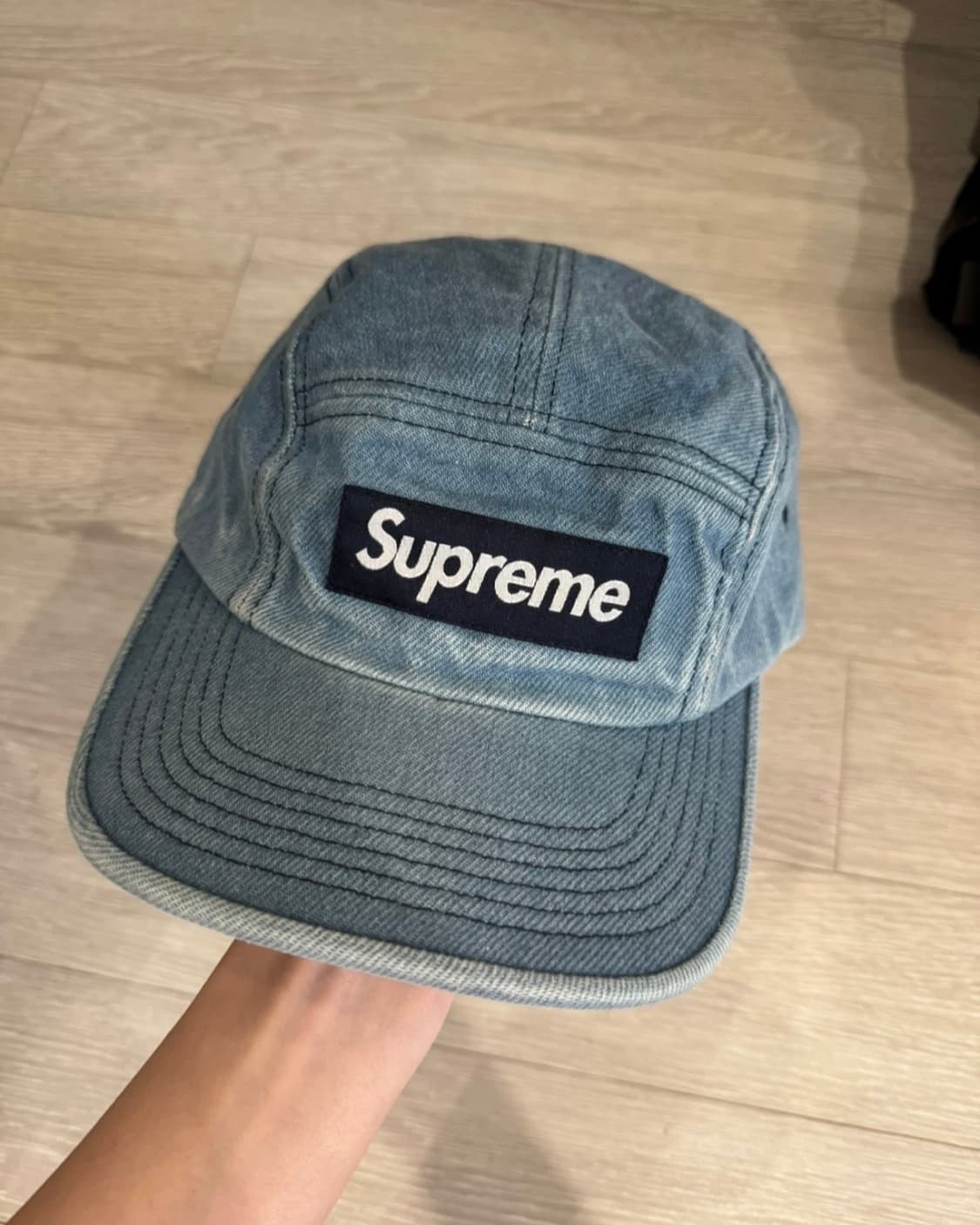 슈프림 워시드 치노 트윌 캡모자 데님 상품이미지1