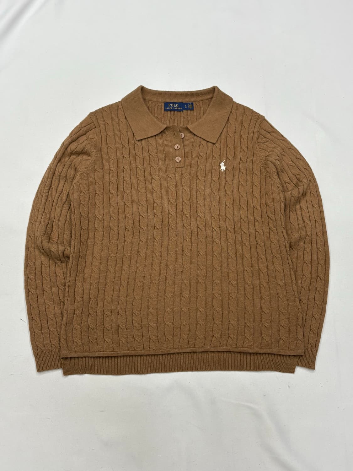 폴로 랄프로렌 케이블 카라 니트 상품이미지2