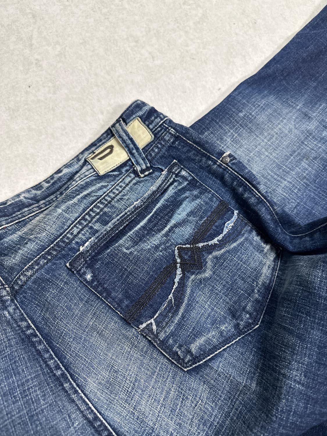 디젤 ZAF 워싱 플레어 진 상품이미지5