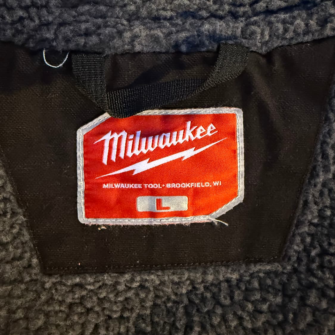 빈티지 양털 워크 베스트 블랙 상품이미지4