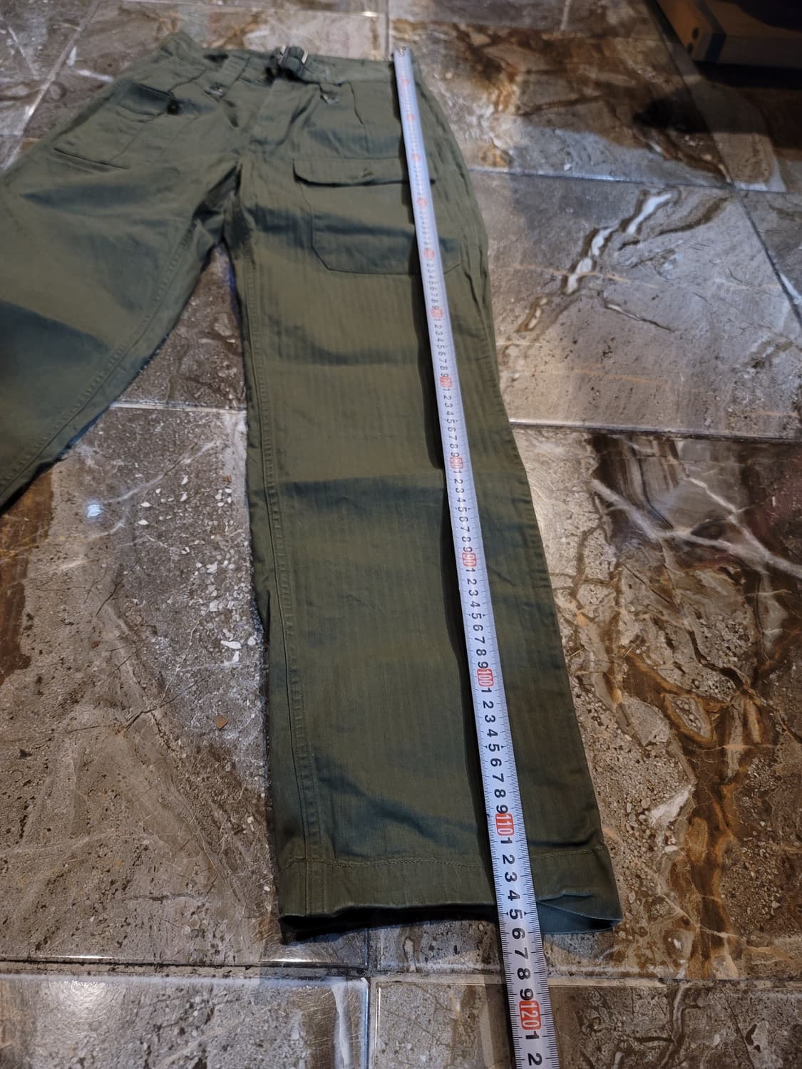 웨어하우스 덕디거 밀리터리 헤링본 카고팬츠  상품이미지9