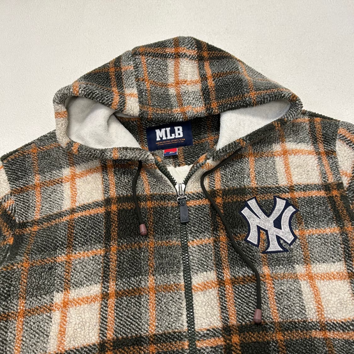 MLB Tartan Check Fleece 상품이미지5