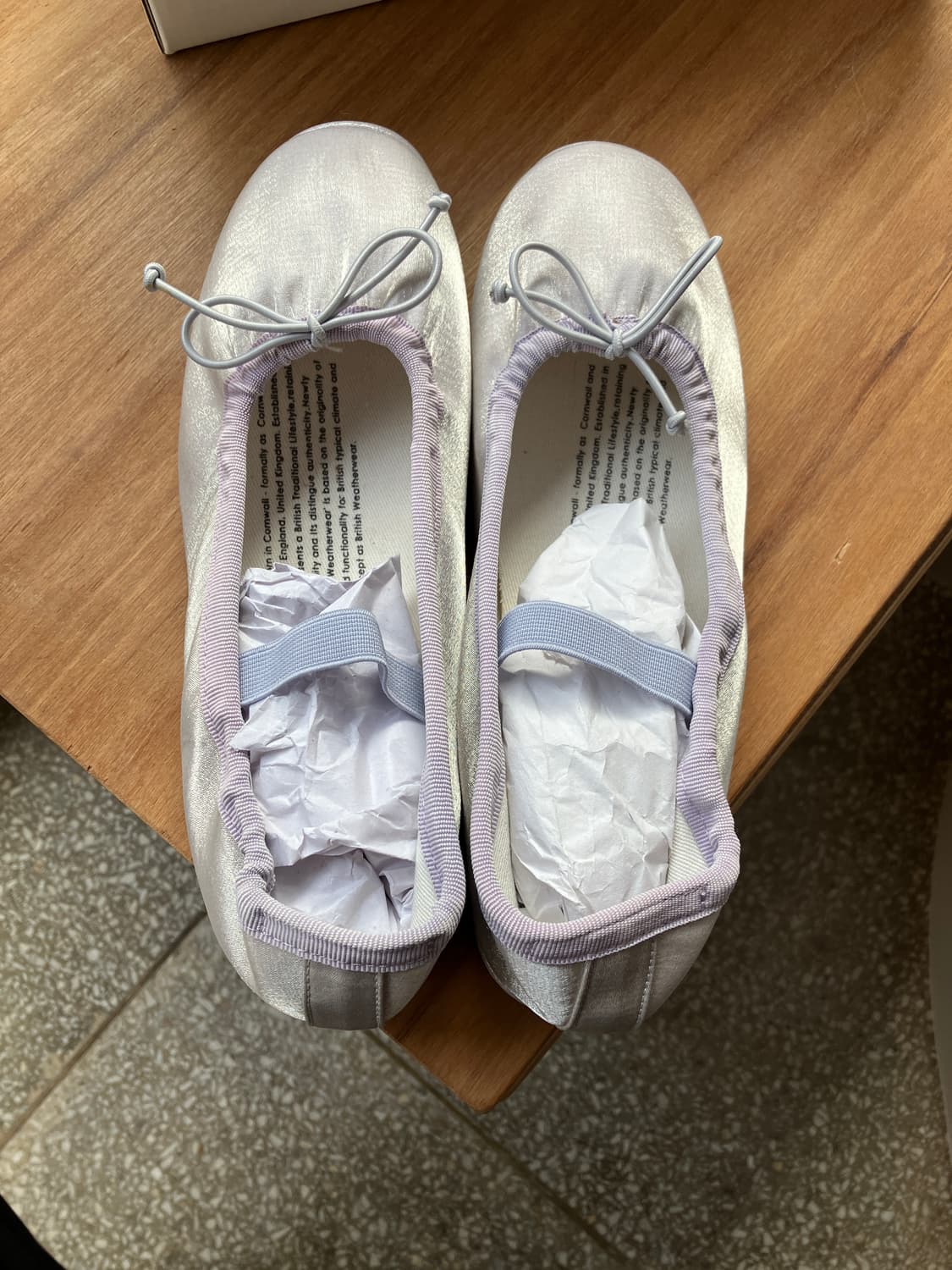 락피쉬 플랫슈즈 퍼플 상품이미지3