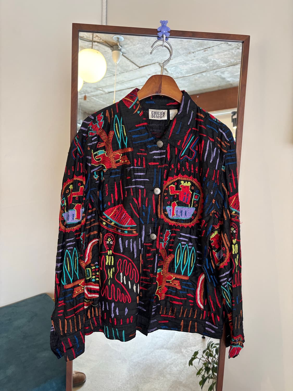 치코스 디자인 자수자켓 상품이미지2