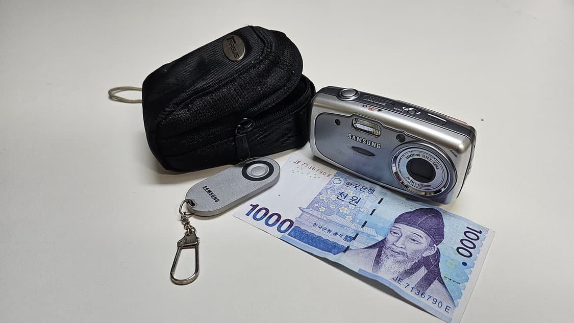 작례O 리모컨 있음 삼성 케녹스 u ca5 디지털카메라 빈티지 디카 상품이미지1