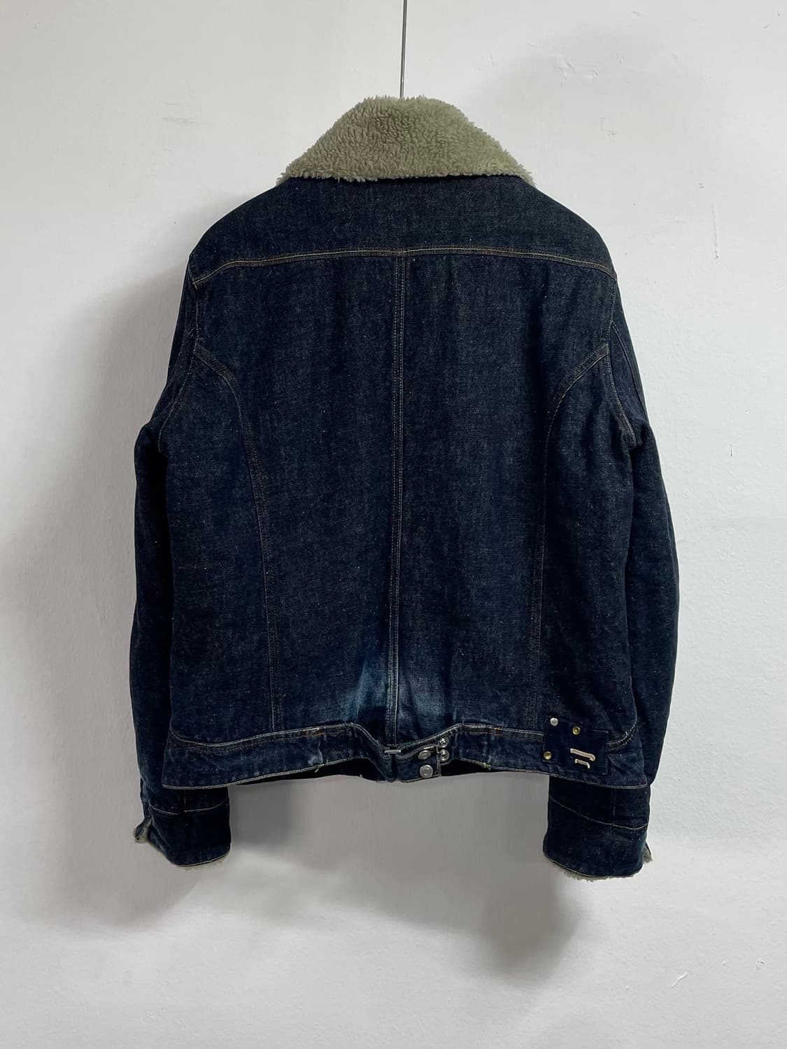  디젤 워시드 데님 쉐르파 자켓 (on.12) 상품이미지3