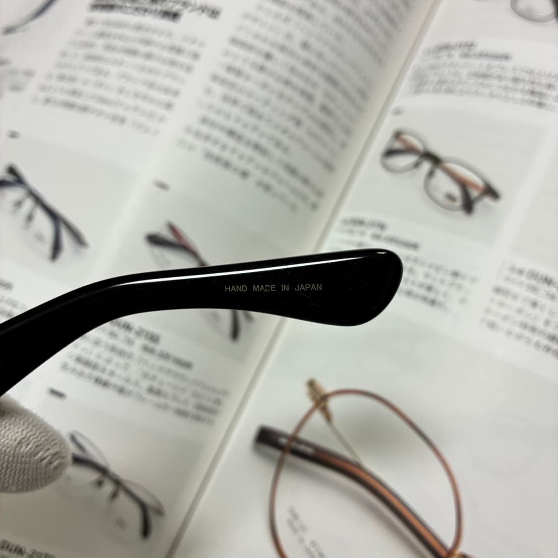 銘品晴夫作 메힌 하루오사쿠 셀룰로이드 블랙 뿔테 일본 안경 상품이미지6