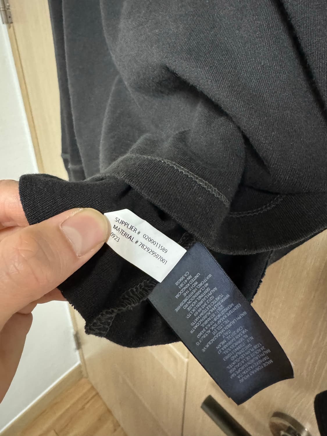 RRL 인디고 저지 헨리넥 셔츠 S 사이즈 팔아요 상품이미지5