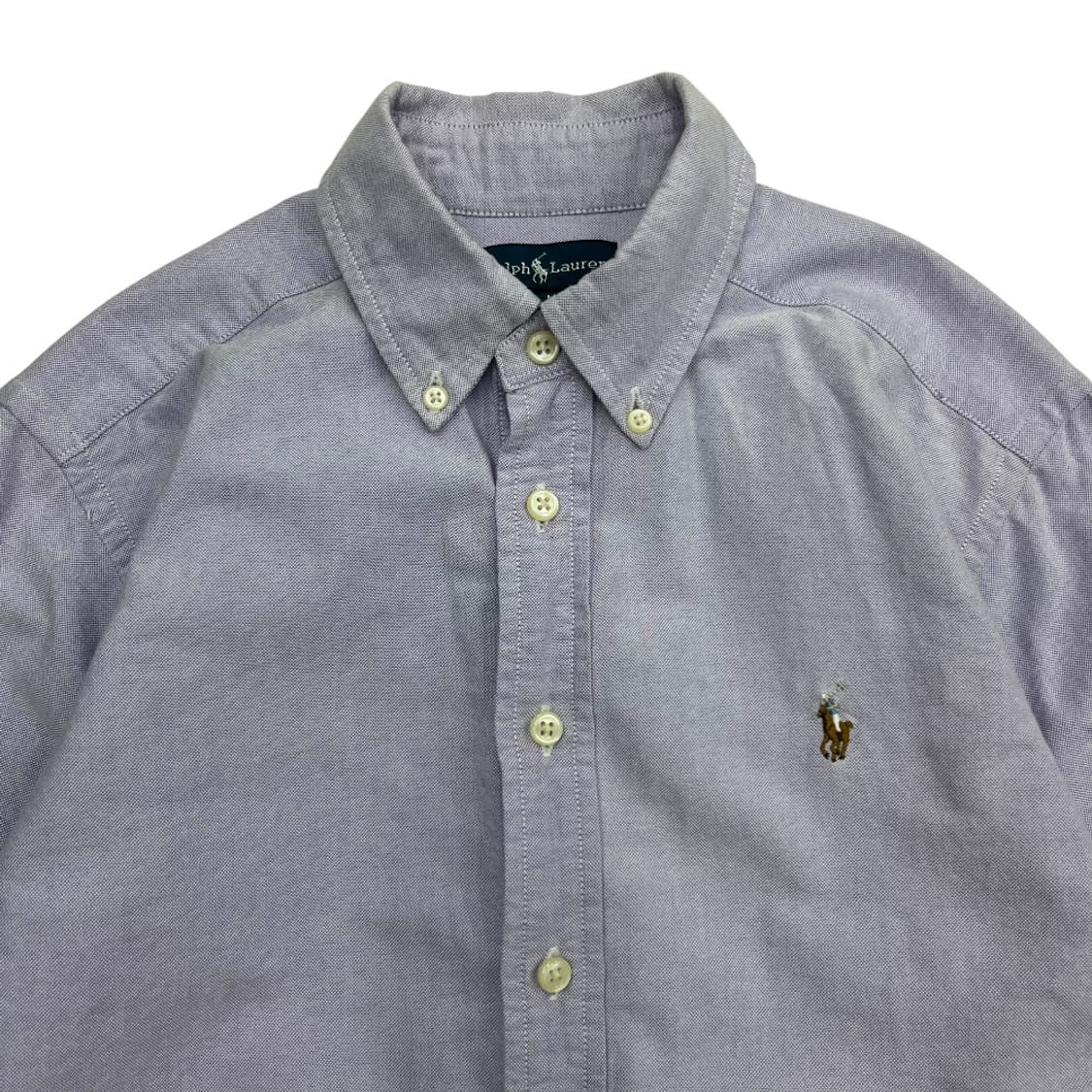 폴로 랄프로렌 옥스포드 연보라 셔츠 M 상품이미지4