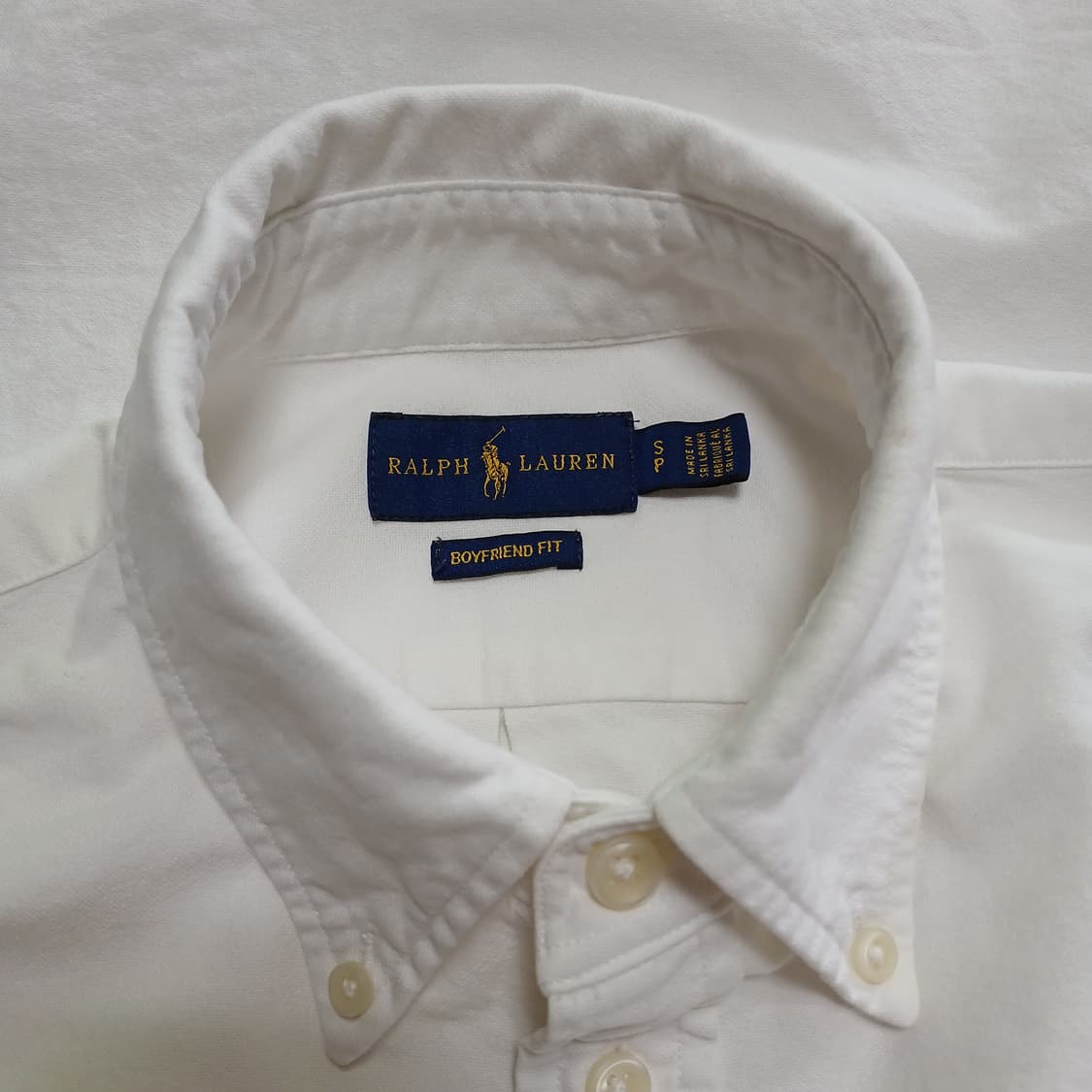 POLO 폴로 랄프로렌 RRL 보이프렌드핏 화이트 셔츠 남방 상품이미지9