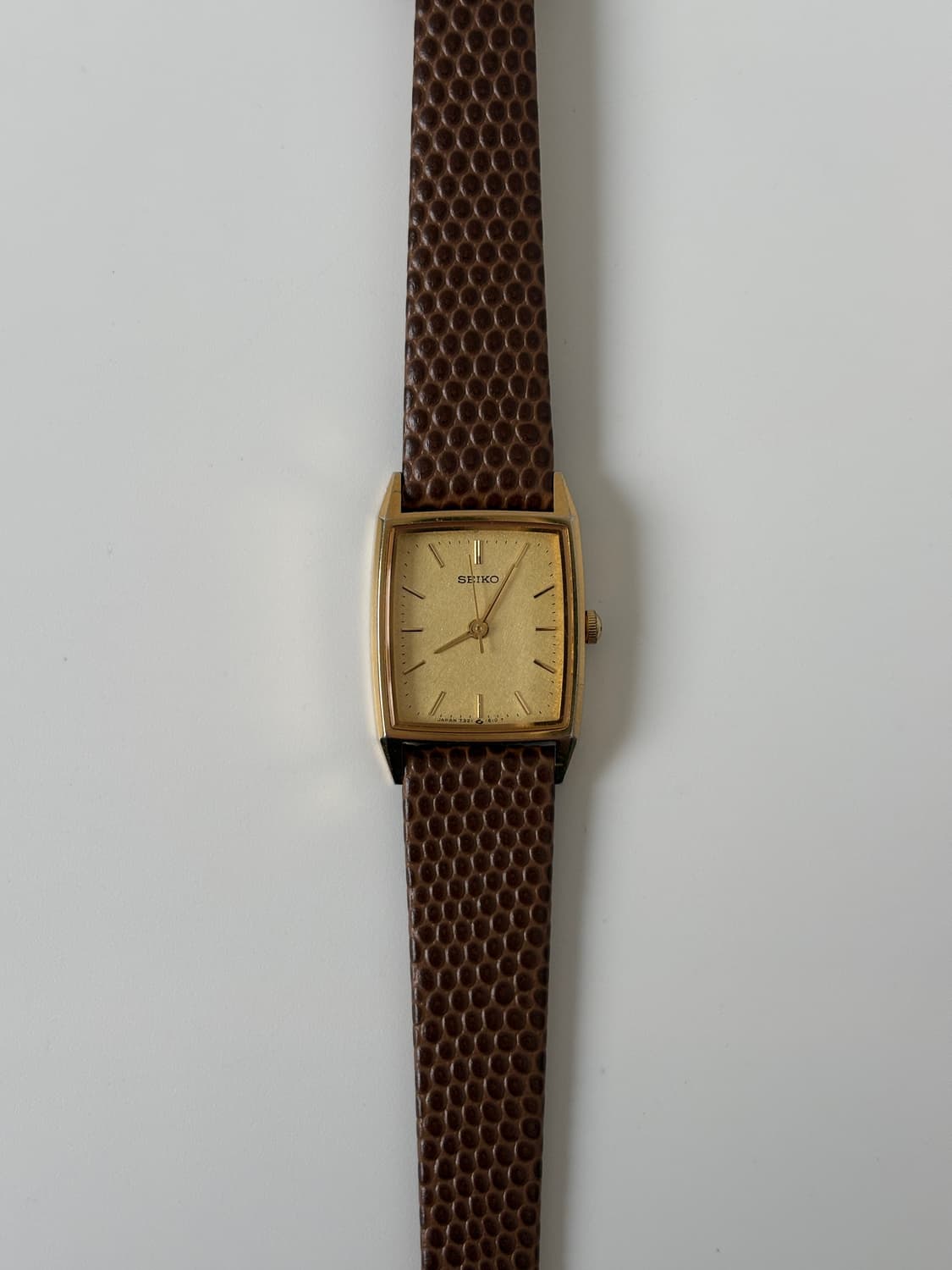 1980s Goldflake Dial Tank Ladies Quartz 상품이미지3