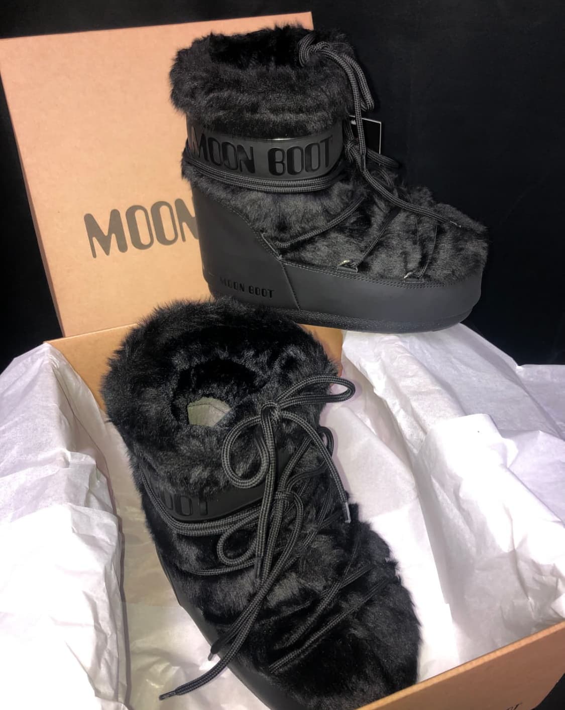 문부츠 아이콘 로우 폭스퍼 블랙 36/38 포우퍼 상품이미지3