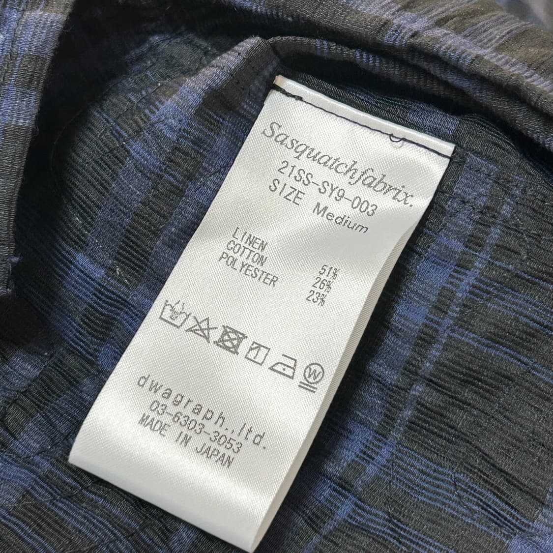 SASQUATCHFABRIX 21SS Flower Pattern Shir 상품이미지8