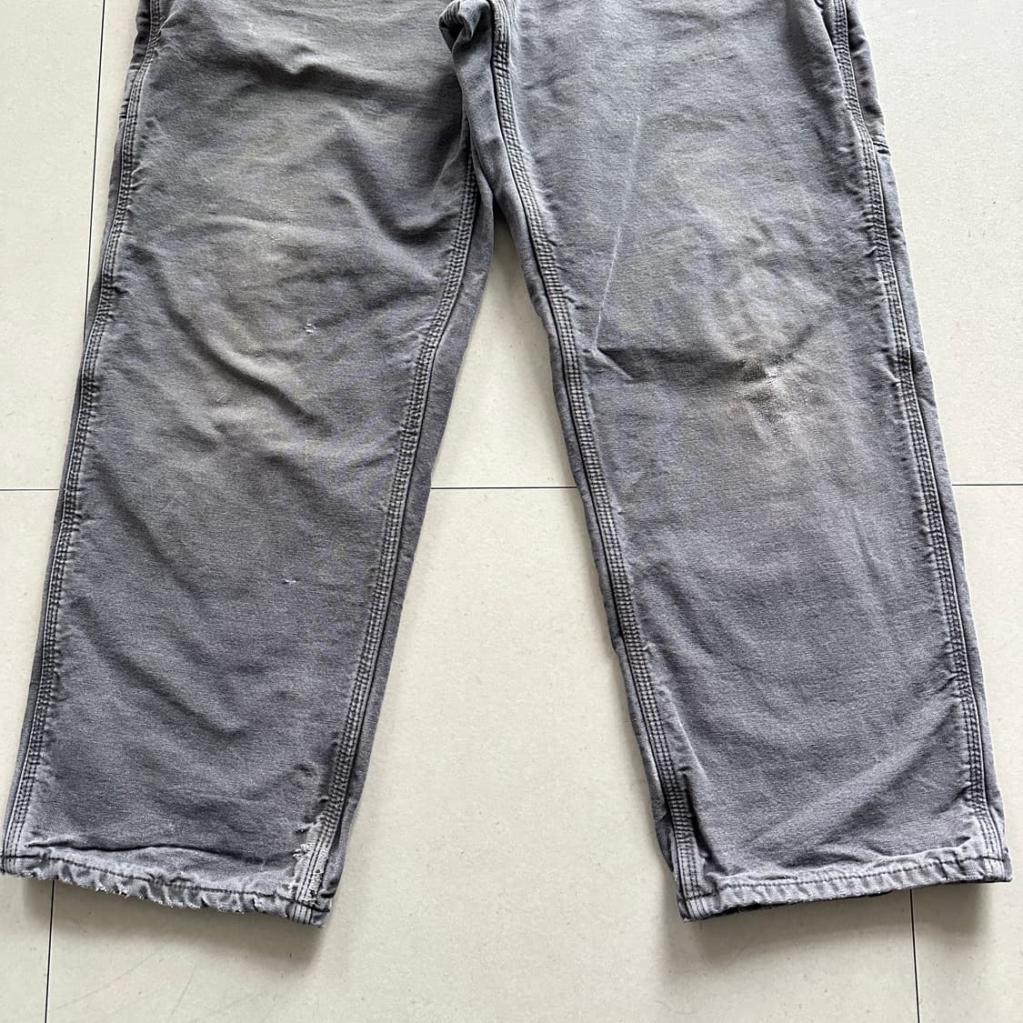 칼하트 B111 그레이 GVL 워크팬츠 36x30  상품이미지3