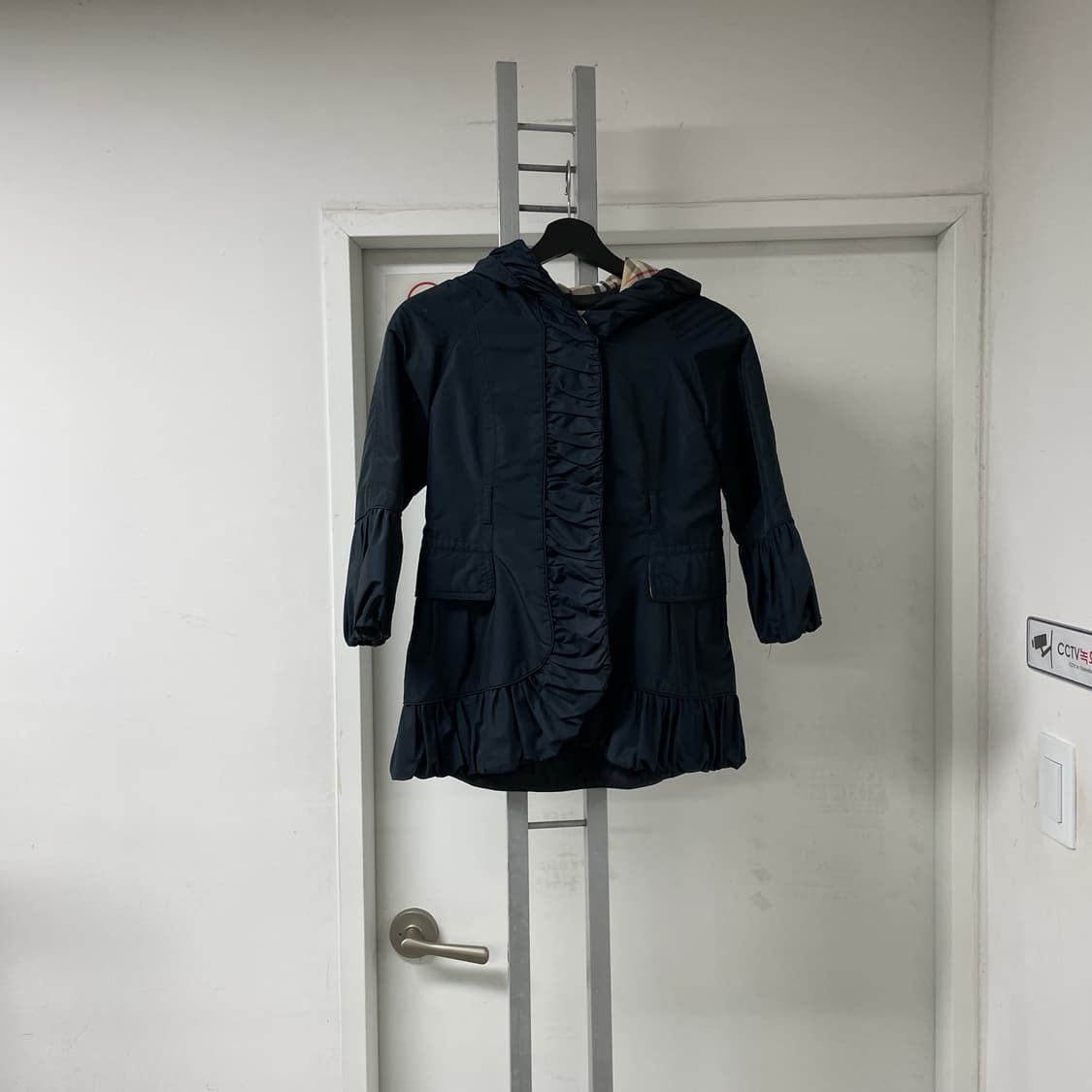 버버리 후드 자켓 네이비 8Y(W) 상품이미지1