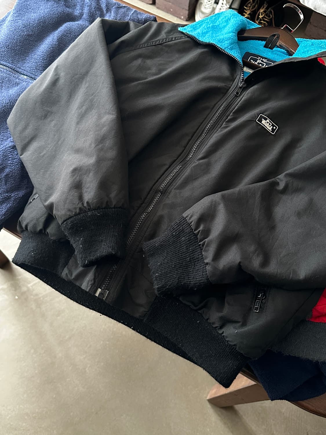 90s Woolrich 울리치 women 플리스 웜업 자켓 상품이미지5