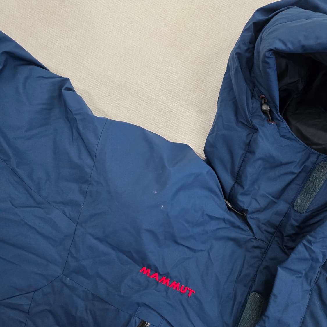 [L] 마무트 로고 후드 다운 패딩점퍼 1223J1 상품이미지3