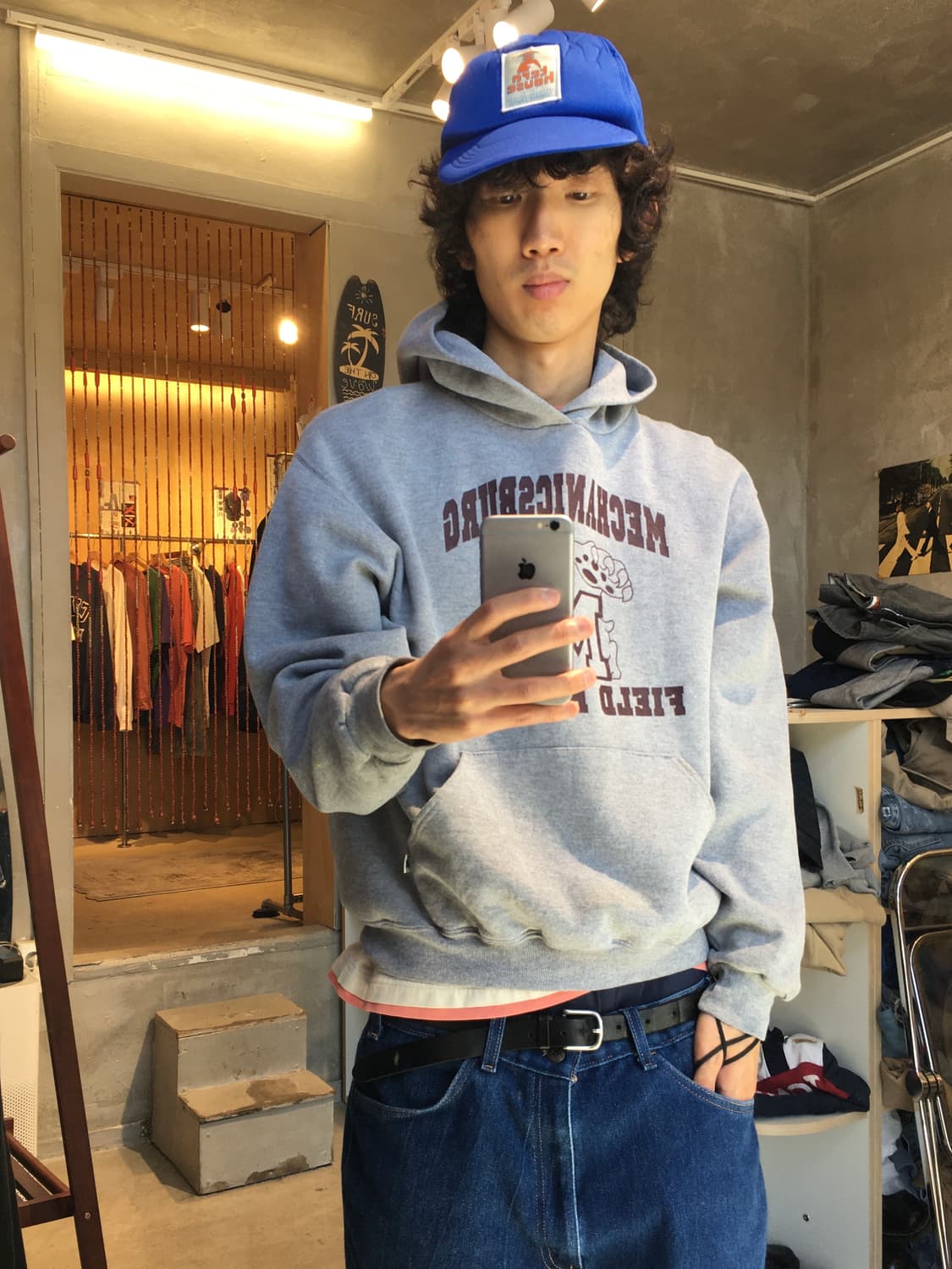 00s 러셀 스웻 후디 정핏핏감 상품이미지1