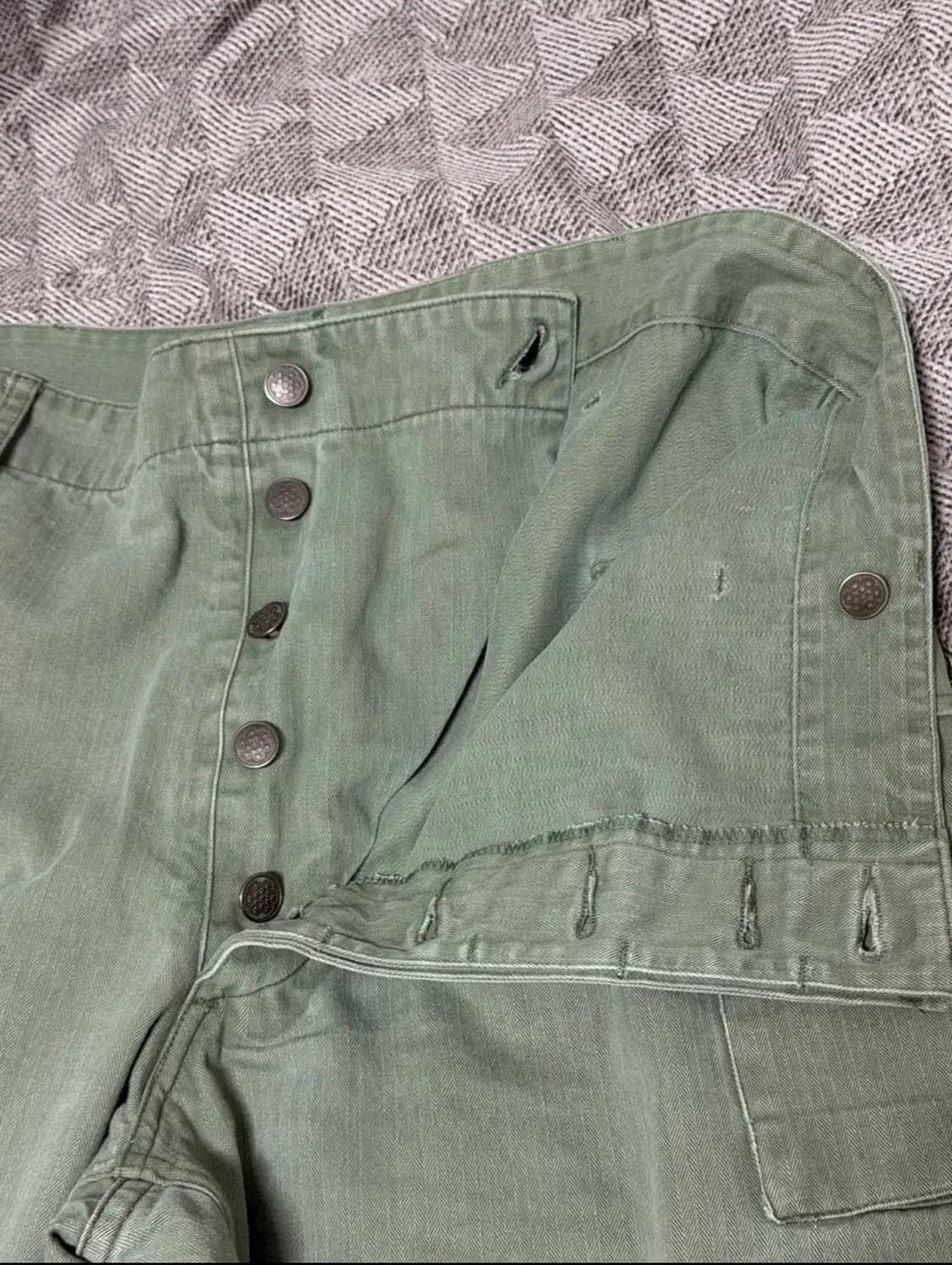WW2 U.S Army M-1943 HBT Pants (36x33) 상품이미지3