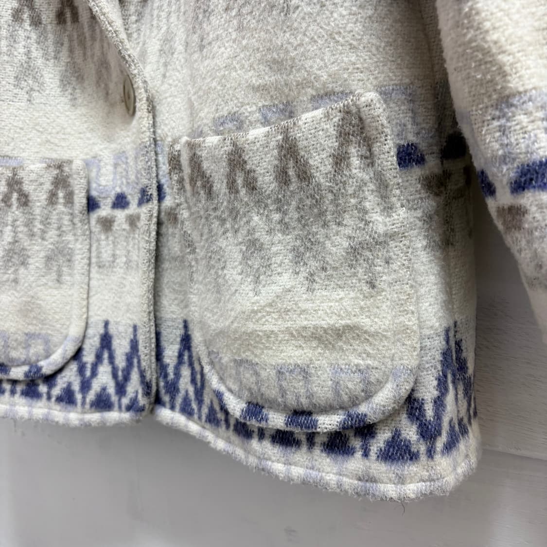 80s USA 웨스턴 치마요 울 자켓 상품이미지5