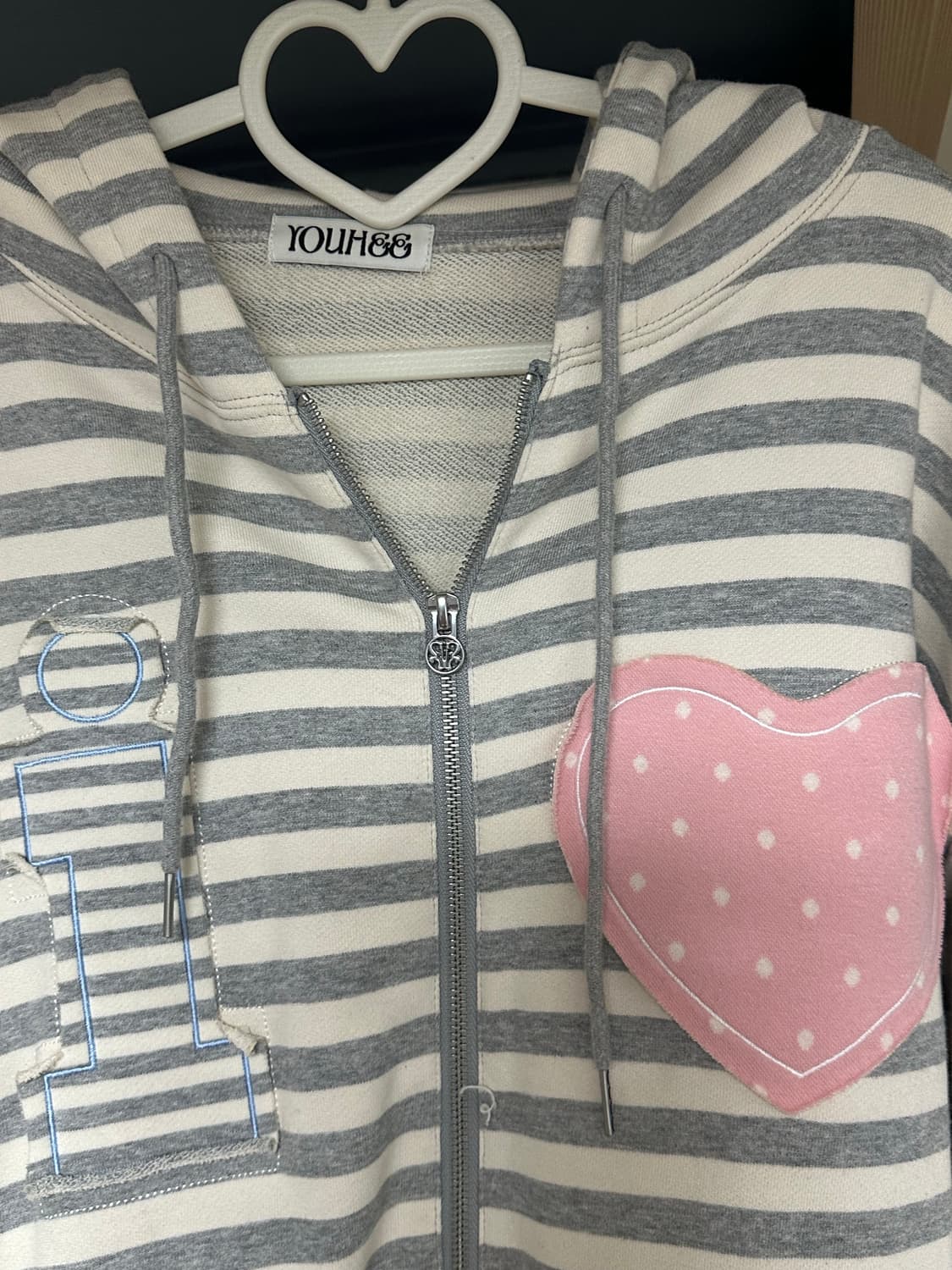 유희 YOUHEE 후드집업 HOOD ZIPUP 상품이미지4